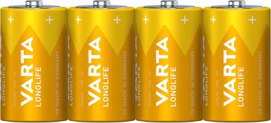 Varta 04120101304 Batterien Longlife - Mono/ LR20/ D, 1,5 V