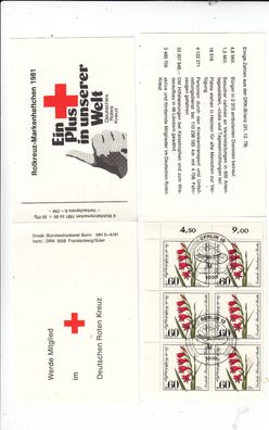 Berlin Rotes Kreuz 1MH von 1981 gest.