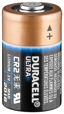Duracell 42098 Ultra Photo CR 2 (DLCR2) - Lithium Batterie, 3 V