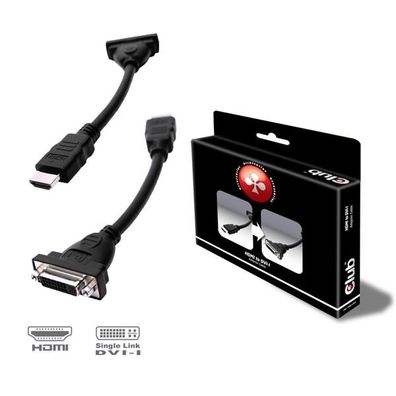 Club 3D CAC-HMD>DFD Club3D Adapter HDMI > DVI St/ Bu retail