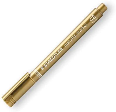 Staedtler 8323-11 Permanent-Marker Metallic Rundspitze gold(P)