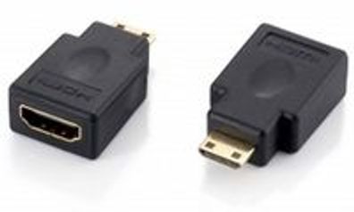 Equip Adapter miniHDMI (Typ C) > HDMI (Typ A) S/ B schwarz