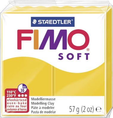 FIMO 8020-16 Modelliermasse FIMO soft sonnengelb