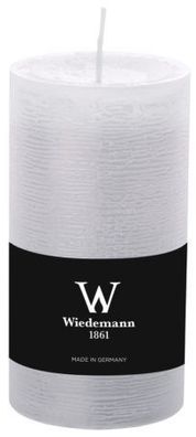 Wiedemann 281005.004 Stumpenkerze - 130 x 68 mm, weiß