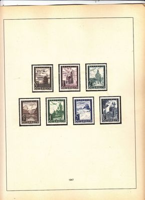 Österreich * * Sammlung aus 1947-48