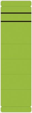 5849 Ordner Rückenschilder - breit/ kurz, 10 Stück, grün