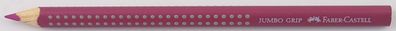 Faber-Castell 110925 Buntstift Jumbo GRIP - purpurrosa mittel