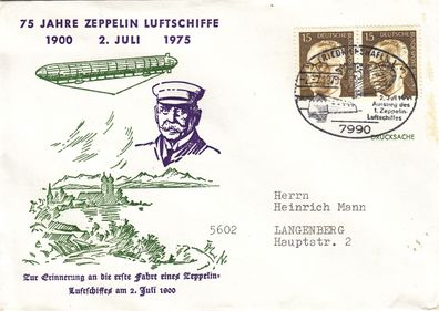Friedrichshafen Zeppelin schöner SST von 1975