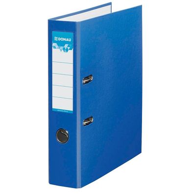 DONAU 330236001 Klassik Ordner blau Karton 7,5 cm DIN A4