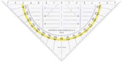 Aristo AR1552 Geometriedreieck Plexiglas® 160 mm