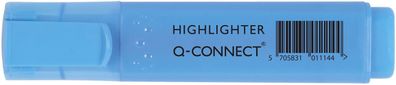 Q-Connect® KF01114 Textmarker, ca. 2 - 5 mm, blau