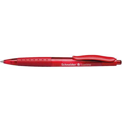 Schneider 135602 Kugelschreiber Suprimo rot Schreibfarbe rot