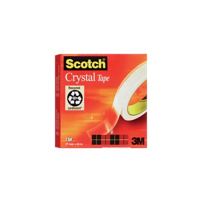 Scotch® C6001966 Klebeband Crystal Clear 600, Zellulose Acetat, Bandgröße (L x ...