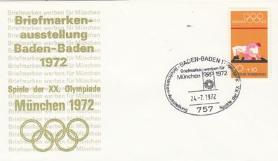 Baden-Baden schöner SST zur Olympiade 1972