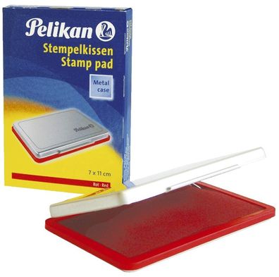 Pelikan® 331025 Stempelkissen 2, getränkt, 110 x 70 mm, rot