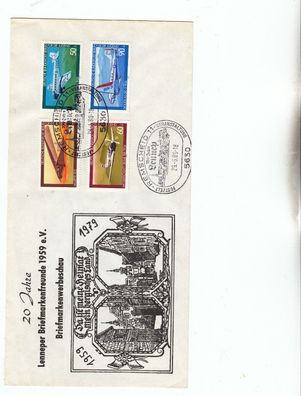 Remscheid super SST der Lenepper Briefmarkenfreunde 1980