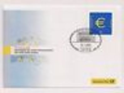 Herausgabe der ersten Postwertzeichen mit reiner EURO-Angabe SST s. auchShop!