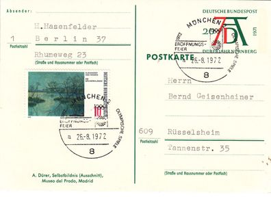 Eröffnungsfeier München 1972 schöner SST