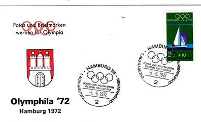Hamburg Olymphila schöner SST zur Olympiade 1972