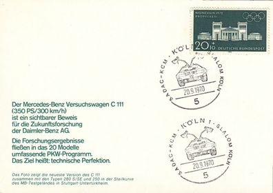 Köln 5. ADAC - KCM schöner SST von 1970