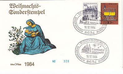 Rodach Fränkische Weihnacht schöner SST von 1984