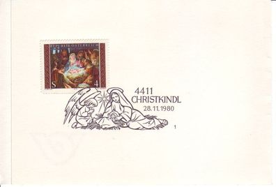 Weihnachts-SST Christkindl Österreich 28.11.80 s.a. Shop