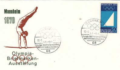 Mannheim schöner SST zur Olympiade 1970