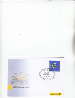 Euro als alleiniges Zahlungsmittel 2002