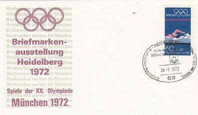 Heidelberg schöner SST zur Olympiade 1972