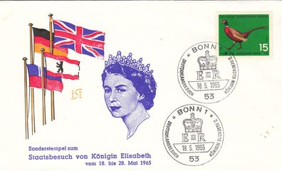 Bonn Besuch der englischen Königin super SST 1965