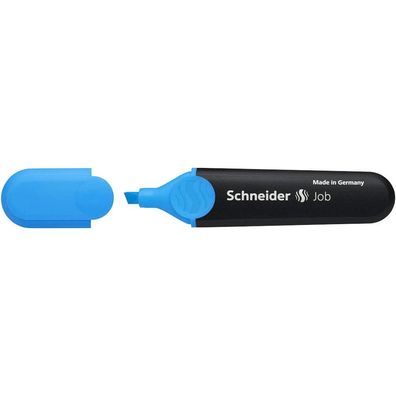 10x Schneider SN1503 Job TM 150 Textmarker blau