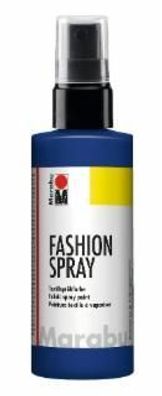 Marabu 1719 50 293 Fashion-Spray Nachtblau 293, 100 ml