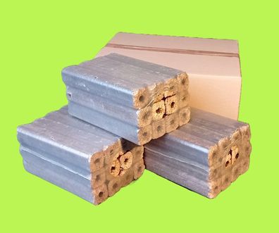 Pini & Kay Hartholzbrikett Briketts EICHE 3 x 10 kg Holzbrikett PiniKay 30 kg