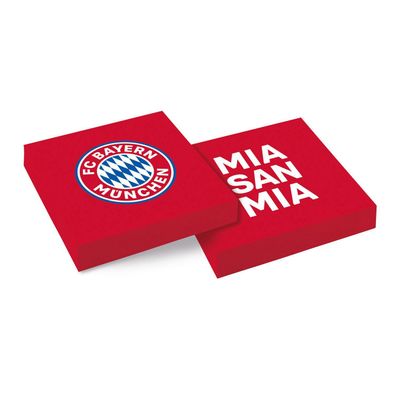 FC Bayern 9906509 Motivserviette FC Bayern München - 33 x 33 cm, 20 Stück