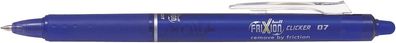Pilot BLRT-FR7-L Tintenroller FriXion Clicker - 0,4 mm, blau(T)