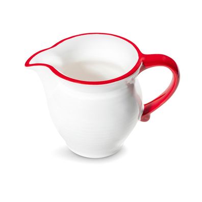 Gmundner Keramik Rubinroter Rand, Milchgießer Cup (0,3L)