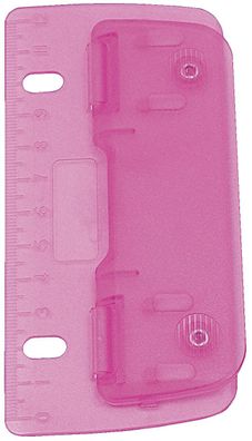 Wedo 67809 Taschenlocher für 8 cm Lochung ice-pink Kunststoff(T)