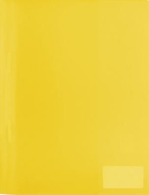 HERMA 19488 HERMA Schnellhefter, aus PP, DIN A4, transluzent-gelb