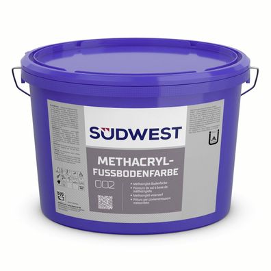 Südwest Methacryl-Fußbodenfarbe 10 Liter