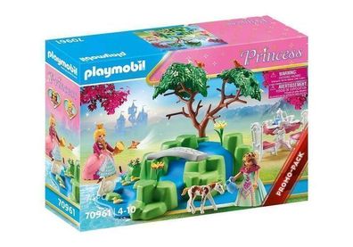 Playmobil Prinzessin Set 70961 Prinzessinnen Picknick mit Fohlen