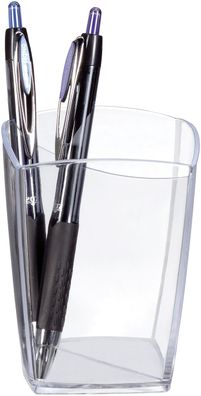 Cep 1005300111 Stifteköcher Happy - glasklar, 74 x 74 x 95 mm