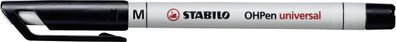 Stabilo® 853/46 Folienschreiber OHPen universal Medium wasserlöslich schwarz(S)