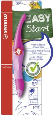 Stabilo® B-46846-5 EASY- ergonomischer Tintenroller, pink hell/ dunkel