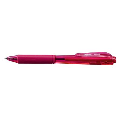 12x Pentel BK440-P Kugelschreiber BK440 pink Schreibfarbe pink