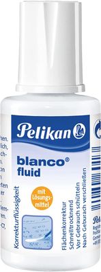 Pelikan 300834 Korrekturflüssigkeit blanco weiß Inhalt: 20 ml
