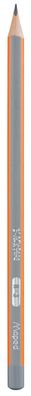 Maped M850025 Bleistift BLACK'PEPS, H, lichtgrau/ orange