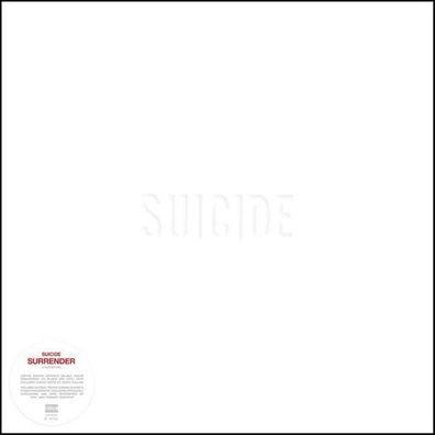 Suicide - Surrender: A Collection (2022 remastered) (Limited Edition) (Blood Red Vin