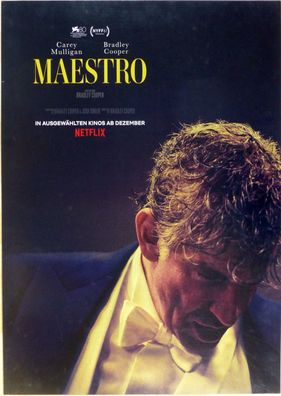 Maestro - Original Kinoplakat A1 - Bradley Cooper - Filmposter