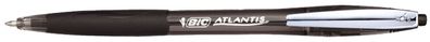 BiC® 902133 Druckkugelschreiber Atlantis Premium - 0,4 mm, schwarz