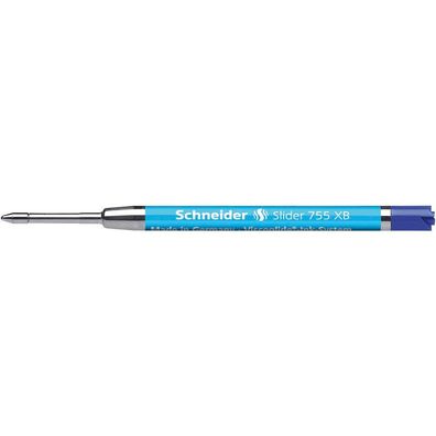 Schneider 50-175503 10er Slider 755 Kugelschreiberminen XB blau